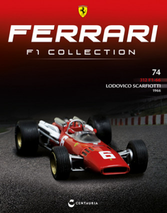 Ferrari F1 Collection - Ferrari 312 F1-66 - 1966 - Lodovico Scarfiotti - Nº74 - 11/12/2023