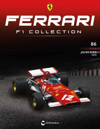 Ferrari F1 Collection - Ferrari 312 B - 1970 - Jacky Ickx - Uscita n.86 - 06/03/2024