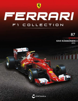 Ferrari F1 Collection - Ferrari SF15-T- 2015 - Kimi Räikkönen - Belgian Grand Prix - Uscita n.87 - 12/03/2024