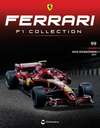 Ferrari F1 Collection - Ferrari F2007 - 2007 - Kimi Raikkonen - Uscita n. 99 -11/06/2024