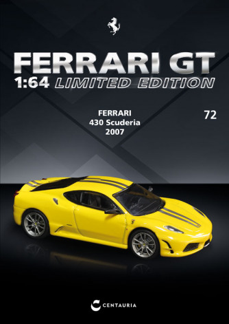 Ferrari GT 1:64 Limited Edition - 430 Scuderia - 2007 - Uscita n.72 - 12 Settembre 2025 - Settimanale