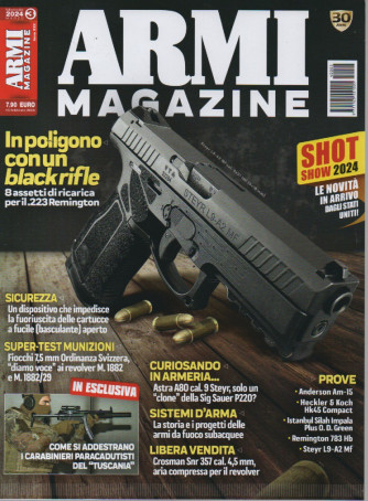 Armi magazine - n. 3  -marzo    2024 - mensile