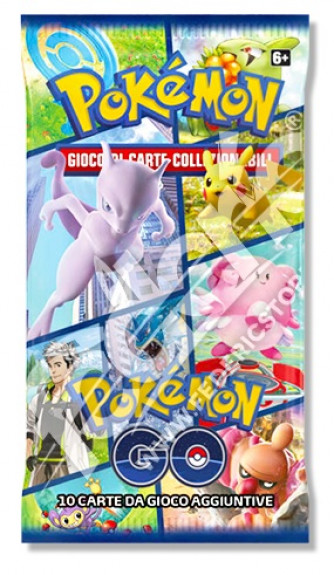 Bustina Card Pokémon Go ( 10 Carte aggiuntive)