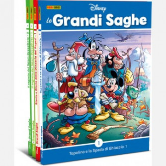 Abbonamento Collana Le grandi Saghe Disney By Panini Comics  (cartaceo  settimanale)