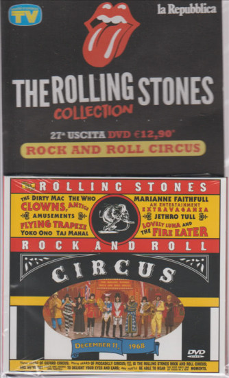 THE ROLLING STONES COLLECTION. USCITA 27. ROCK AND ROLL CIRCUS.