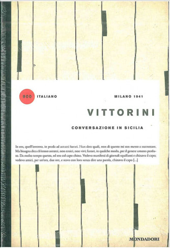 libro 900 italiano - Conversazione in Sicilia di Vittorini