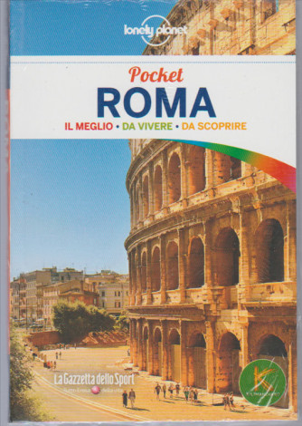 Guida Lonely Planet pocket - ROMA  by Gazzetta dello Sport