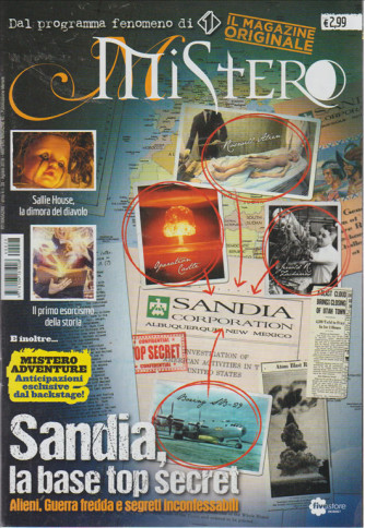 DAL PROGRAMMA FENOMENO DI ITALIA UNO MISTERO IL MAGAZINE ORIGINALE. N. 28. AGOSTO 2016. 
