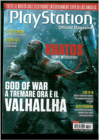 PlayStation Official Magazine - mensile n. 34 Luglio/Agosto 2016