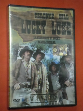 LUCKY LUKE- vol.4- DI:TERENCE HILL- film western dvd - CON 2 FILM- SIGILLATO