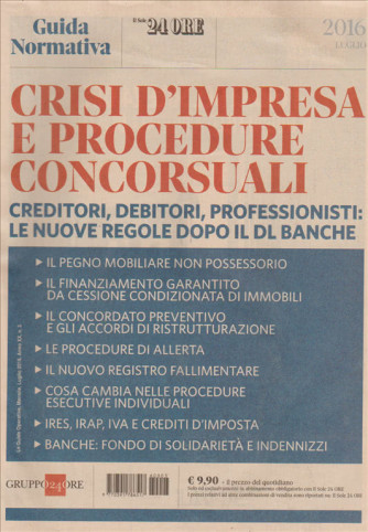 Guida Normativa - Crisi d'impresa e procedure concorsuali by Il Sole 24 Ore