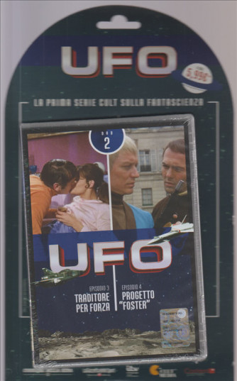 UFO. DVD2. EPISODIO 3 TRADITORE PER FORZA. DVD 4 PROGETTO FOSTER.