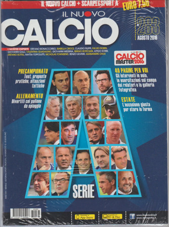 Il Nuovo Calcio - mensile n. 283 Agosto 2016 + Scarpe & Sport Magazine