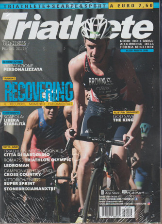Triathlete Mensile n. 229 Agosto 2016 + Scarpe & Sport Magazine