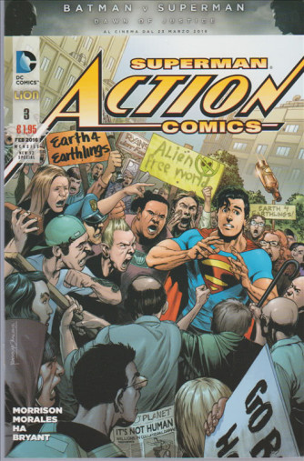 Superman Action Comics 03 - DC Comics Lion
