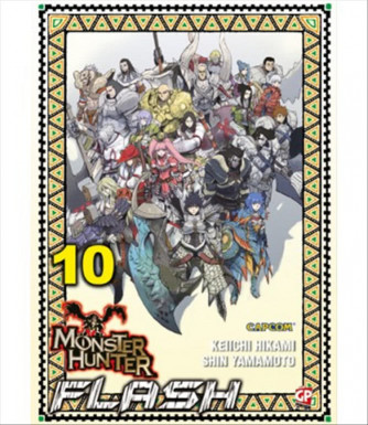 Manga: Monster Hunter Flash 10 - NI Action Pop Manga 33  by GP Manga edizioni