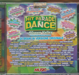 CD Audio HIT PARADE DANCE  #Green Valley mix by Mauro Miclini