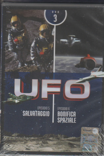DVD Ufo & Il Prigioniero vol. 3 - 5° / 6° episodio con cofanetto