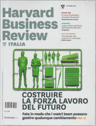 HARVARD BUSINESS REVIEW ITALIA. N. 10. OTTOBRE 2016