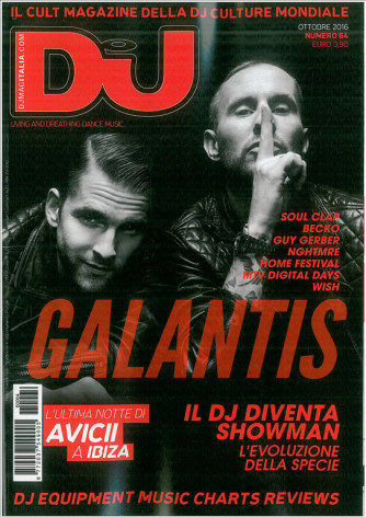DJ Magazine Italia - mensile n. 64 Ottobre 2016