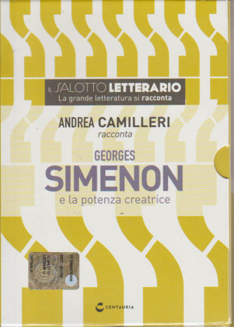 IL SALOTTO LETTERARIO. PRIMO DVD. ANDREA CAMILLERI RACCONTA GEORGES SIMENON E LA POTENZA CREATRICE.