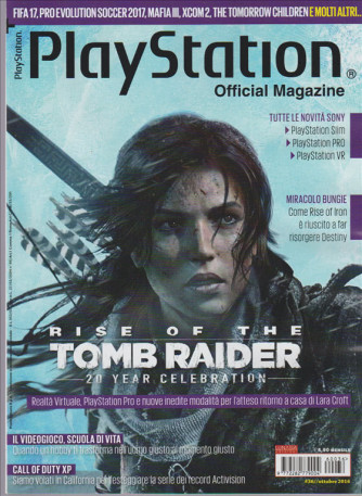 Playstation Official Magazine - mensile n. 36 Ottobre 2016