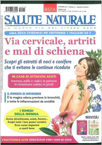 Salute Naturale - mensile n. 211 Novembre 2016 by RIZA edizioni