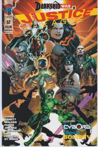 Justice League #52  -  DC Comics Lion