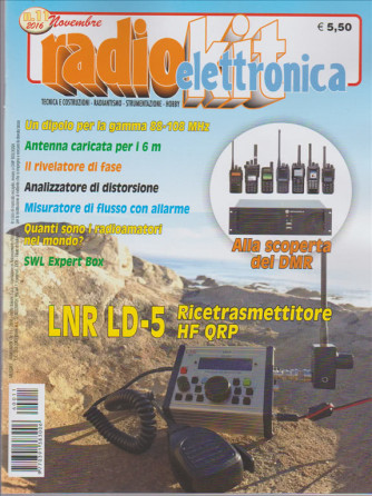 Radiokit Elettronica - mensile n.1 Novembre 2016