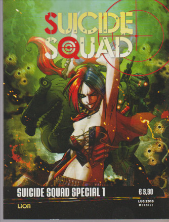 DC Black & White Special 01 – Suicide Squad Movie 1: Suicide Squad 01 - DC comics lion