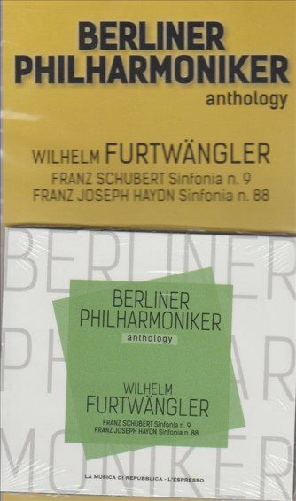 CD vol. 4 Berliner Philharmoniken antology  - Wilhelm Furtwã¤Ngler