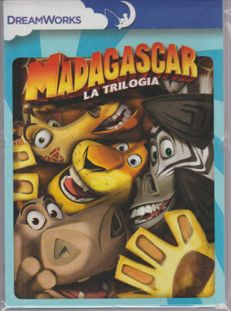 MADAGASCAR. LA TRILOGIA. COFANETTO 3 FILM.
