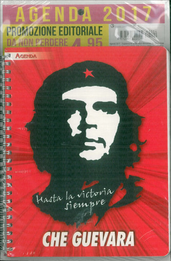  Agenda 2017 Che Guevara c/spirale cm. 18 x 22
