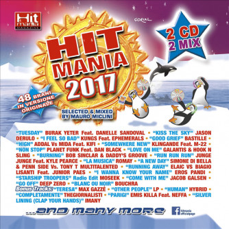 CD audio Hit Mania 2017- Select & Mixed by Mauro Miclini