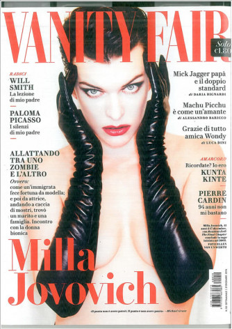 Vanity Fair - settimanale n. 50 - 21 Dicembre 2016 - Milla Jovovich