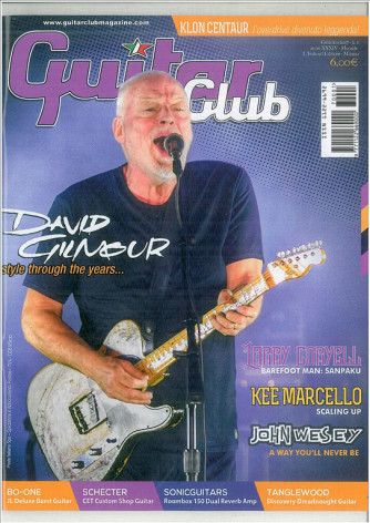 Guitar Club - mensile n. 1 Gennaio 2017 David Gilmour