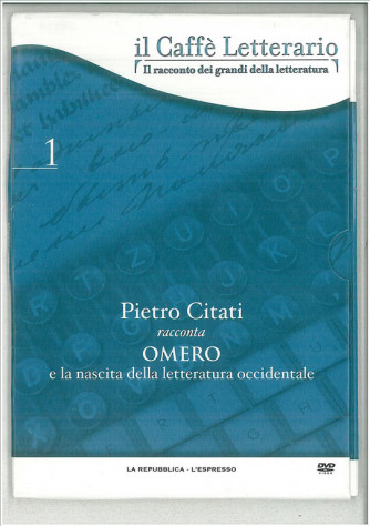 DVD il caffè letterario vol. 1 Pietro Citati racconta Omero