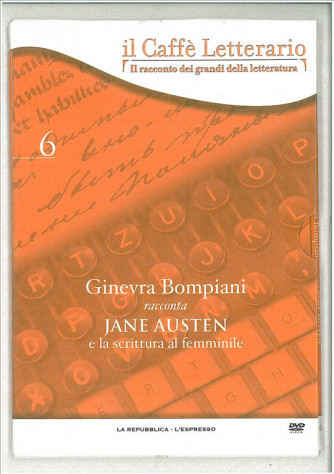 DVD il caffè letterario vol. 6 Ginevra Bompiani racconta Jane Austen