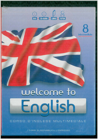 Corso di Inglese DVD+CD audio+libroWrlcome to English 8° vol.