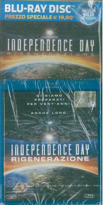 Blu Ray disc - Indipendence Day Rigenerazione un film di Roland Emmerich