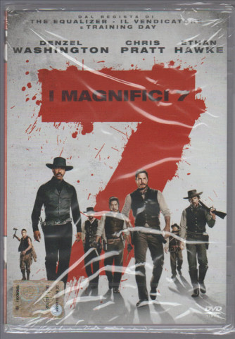 DVD I magnifici 7 - con Denzel Washington, Chris Pratt, Ethan Hawke...