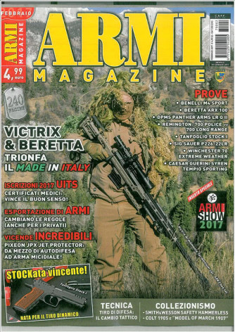 Armi Magazine - mensile n. 2 Febbraio 2017