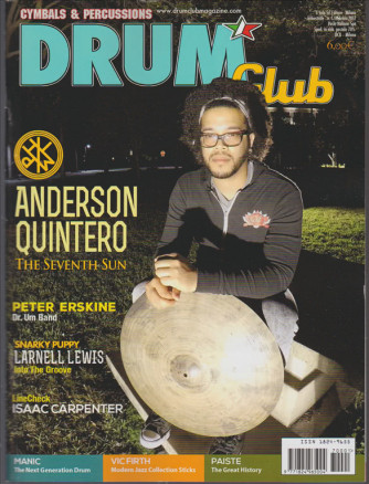 Drum Club -Bimestrale n. 1 Febbraio 2017 "Anderson Quintero"