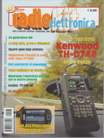 Radiokit Elettronica - mensile n. 3 Marzo 2017