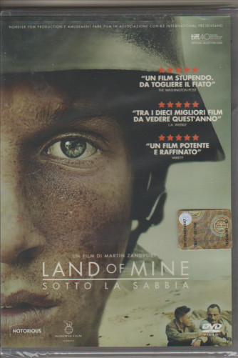 DVD - Land of Mine (Sotto la sabbia) - Regista: Martin Zandvliet