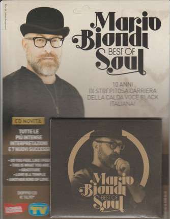 Doppio CD Mario Biondi Best of soul - by Sorrisi e canzoni TV