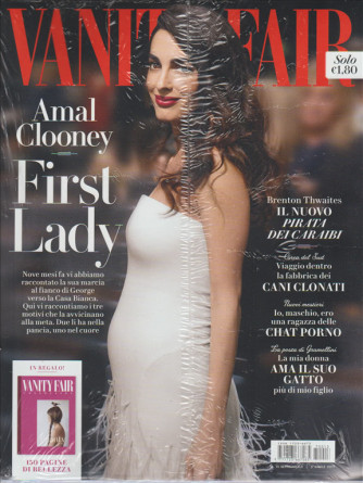 Vanity Fair  - settimanale n. 13 - 5 Aprile 2017 - Amal Clooney + Beauty Vanity 