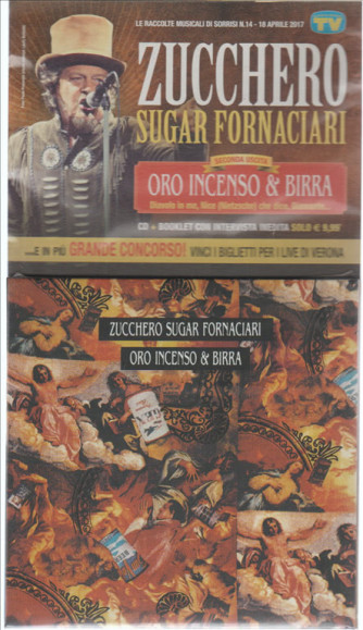 CD Zucchero "Sugar Fornaciari" - Oro incenso & birra - by Sorrisi e canzoni TV 