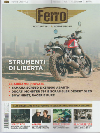 FERRO ( Moto Speciali-Uomini Speciali ) - mensile n. 23 Maggio 2017 