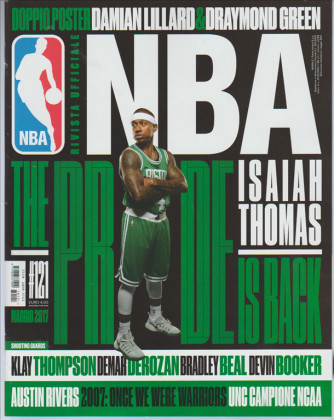 Rivista Ufficiale NBA - mensile n. 121 Maggio 2017 "Isaiah Thomas"